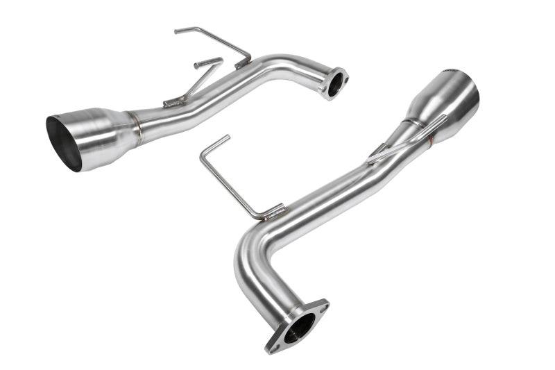 Perrin 22-23 Subaru WRX Dual Single Tip 304SS Axle Back Exhaust - Corvette Realm