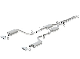 Borla 15-23 Dodge Challenger R/T 5.7L Dual Rectangle Angle Cut Dual Split Rear Exit ATAK Exhaust