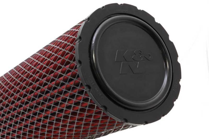 K&N Round Radial Seal 9-1/4in OD 5-15/16in ID 23-1/8in H Standard Flow Replacement Air Filter - HDT - Corvette Realm