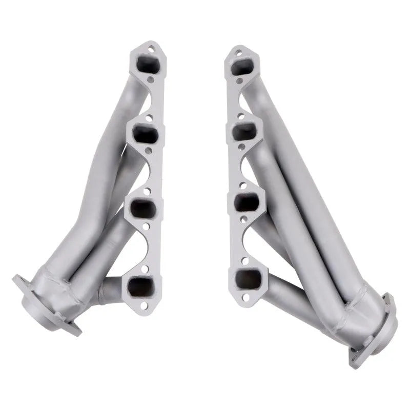 BBK 79-93 Mustang 351 Swap Shorty Unequal Length Exhaust Headers - 1-5/8 Titanium Ceramic - Corvette Realm