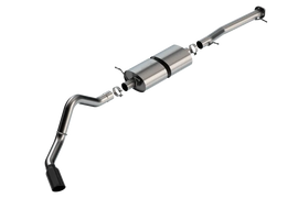 Borla 20-25 Chevrolet/GMC Silverado / Sierra 6.6L T-304 SS Cat-Back S-Type Exhaust - Brushed