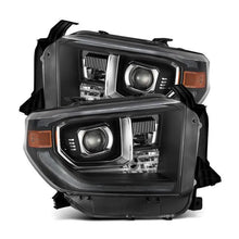 Load image into Gallery viewer, AlphaRex 14-21 Toyota Tundra PRO-Series Projector Headlights Black w/Seq. Sig. + DRL - Corvette Realm