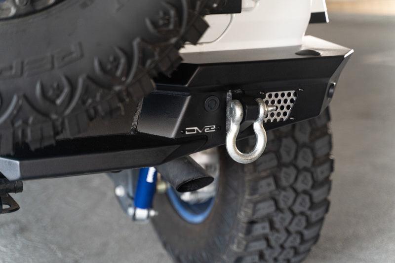 DV8 Offroad 2018 Jeep Wrangler JL MTO Series Rear Bumper w/ Optional Tire Carrier - Corvette Realm