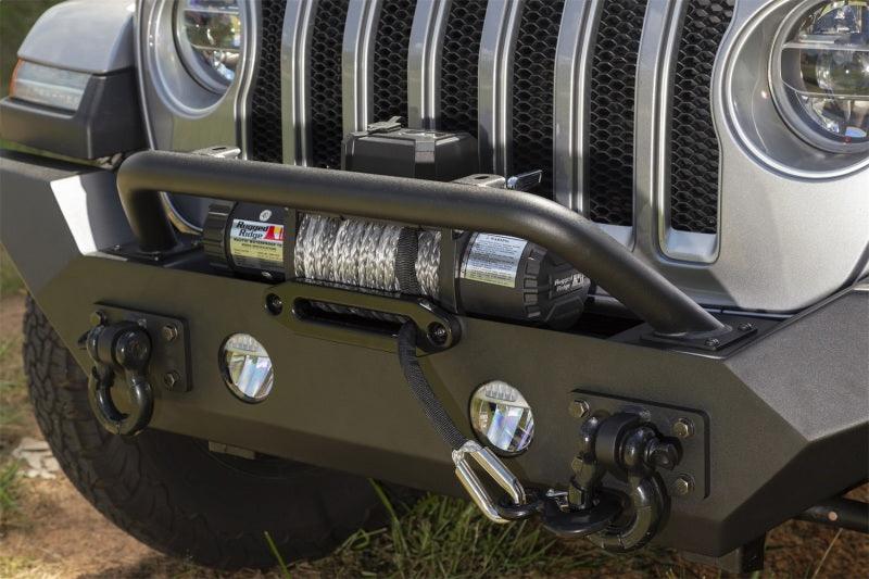 Rugged Ridge Spartan Front Bumper HCE W/Overrider 18-20 Jeep Wrangler JL/JT - Corvette Realm