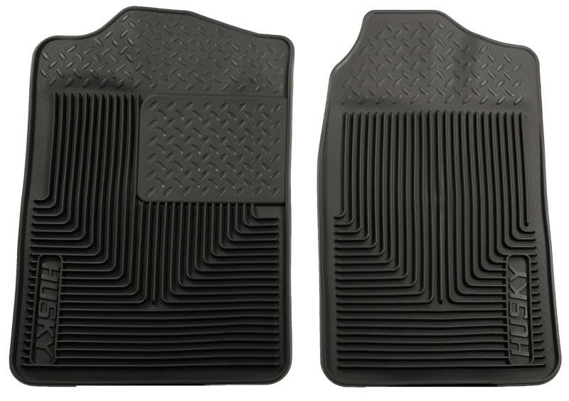 Husky Liners 88-98 Chevy/GMC C/K Series Truck/73-93 Dodge Ram Heavy Duty Black Front Floor Mats - Corvette Realm