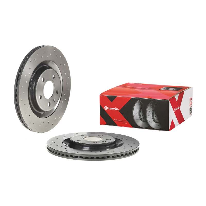 Brembo 2015+ Audi Q7 / 2016+ Audi A5 Drilled Disc Brake Rotor