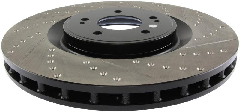 StopTech Slotted & Drilled Sport Brake Rotor - Corvette Realm