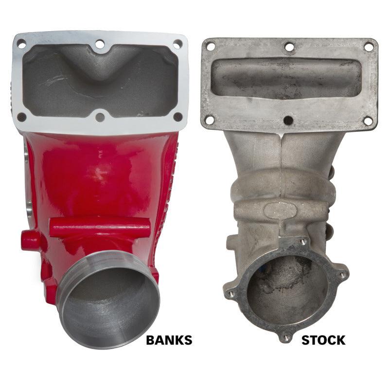 Banks Power 07.5-17 Ram 2500/3500 6.7L Diesel Monster-Ram Intake System w/Fuel Line 4.0in Red - Corvette Realm