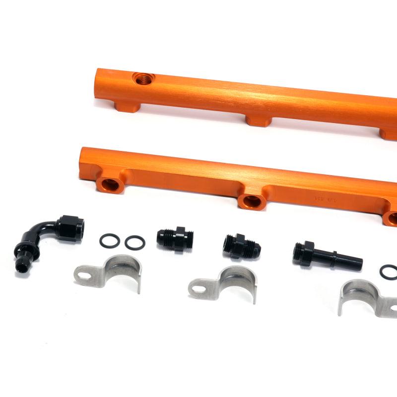 BBK 05-14 Dodge Hemi 5.7/6.1 High Flow Billet Aluminum Fuel Rail Kit (Non Trucks) - Corvette Realm