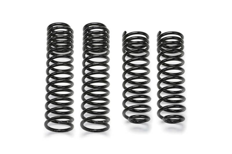 Fabtech 07-18 Jeep JK 4WD 4-Door 5in Front & Rear Long Travel Coil Spring Kit - Corvette Realm