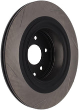 Load image into Gallery viewer, StopTech Power Slot Nissan 370z / Infiniti G37 SportStop Slotted Rear Left Rotor - Corvette Realm