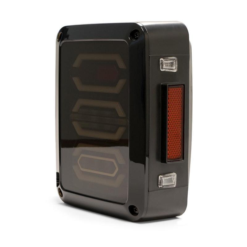 DV8 Offroad 07-18 Jeep Wrangler JK Octagon LED Tail Light - Corvette Realm