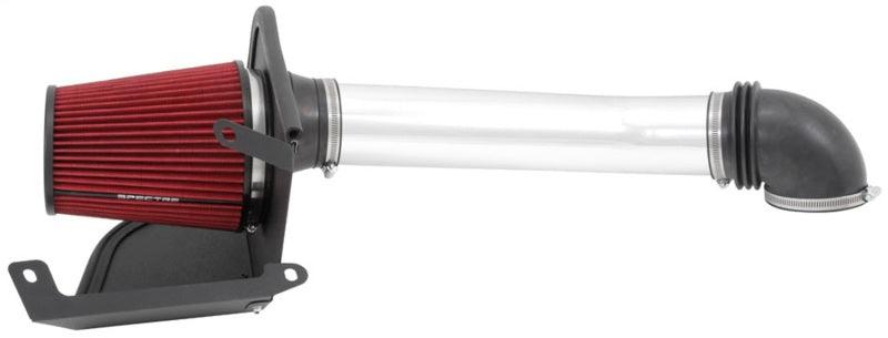 Spectre 14-15 GM Silverado/Sierra V8-5.3L F/I Air Intake Kit - Polished w/Red Filter - Corvette Realm