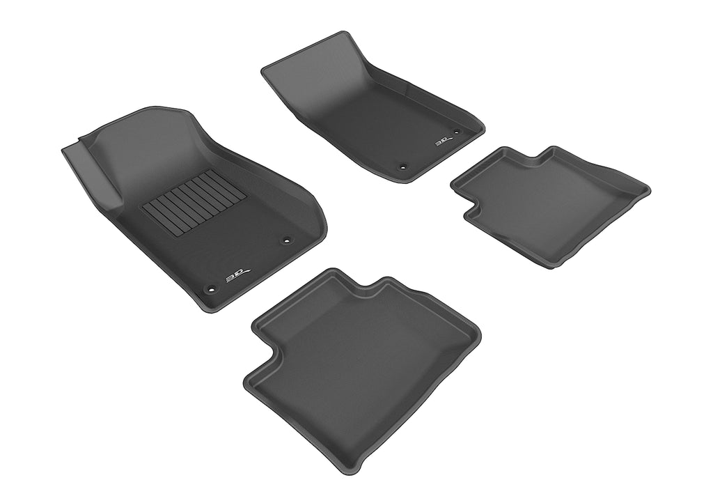 3D MAXpider 2014-2017 Chevy SS Kagu 1st & 2nd Row Floor Mats - Black