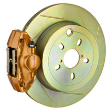 Load image into Gallery viewer, Brembo 12-16 FRS Exc w/ Elec Park Brake Rr GT BBK 2 Pis Cast 2pc 316 x20 1pc Rtr Slot Type1-Gold
