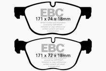 Load image into Gallery viewer, EBC 07-10 BMW X5 3.0 Yellowstuff Front Brake Pads - Corvette Realm