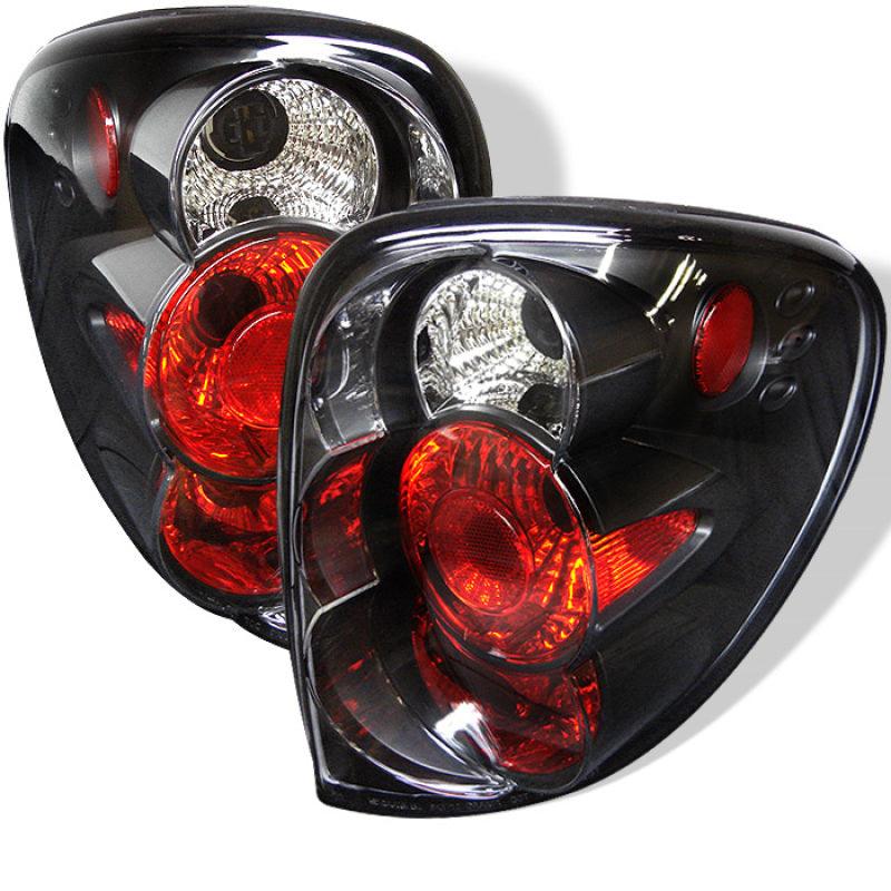 Spyder Dodge Caravan/Grand Caravan 01-07 Euro Style Tail Lights Black ALT-YD-DC01-BK - Corvette Realm