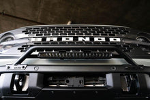 Load image into Gallery viewer, DV8 Offroad 2021-2022 Ford Bronco (Not For Factory Plastic Bumper) Factory Bumper Bull Bar - Black - Corvette Realm
