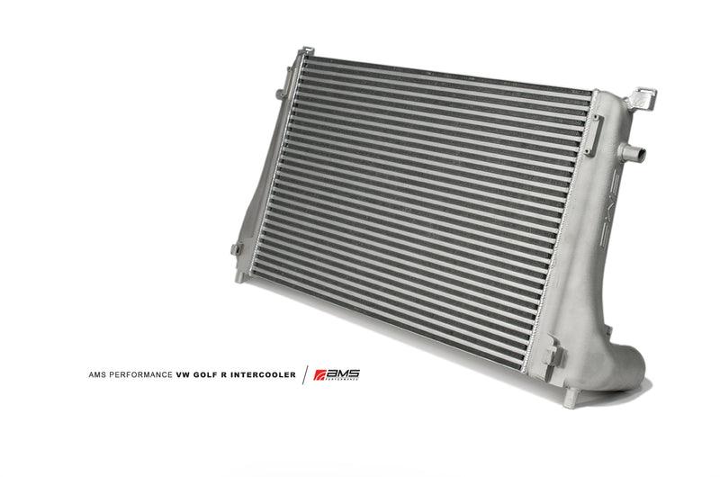 AMS Performance 2015+ VW Golf R MK7 Front Mount Intercooler Upgrade w/Cast End Tanks - Corvette Realm