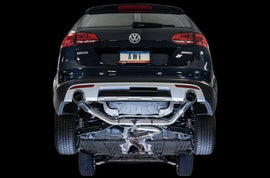 AWE Tuning VW MK7 Golf Alltrack/Sportwagen 4Motion Track Edition Exhaust - Polished Silver Tips - Corvette Realm