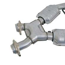 Load image into Gallery viewer, BBK 96-98 Mustang 4.6 GT High Flow X Pipe With Catalytic Converters - 2-1/2 - Corvette Realm