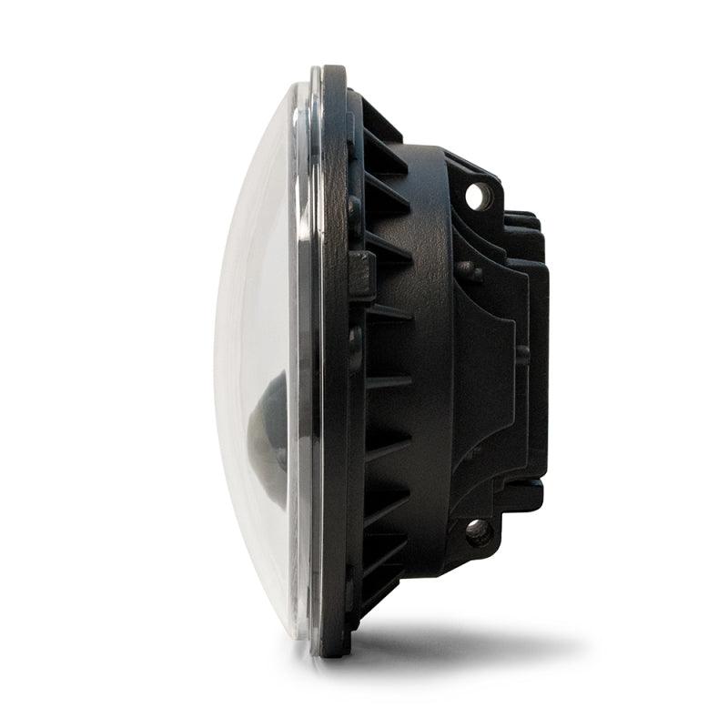 DV8 Offroad 07-18 Jeep Wrangler JK LED Projector Headlights w/ Angel Eyes - Corvette Realm