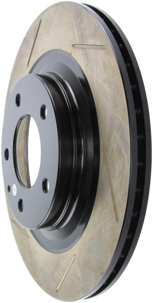 StopTech Power Slot 93-95 Mazda RX-7 SportStop Slotted Rear Right Rotor - Corvette Realm