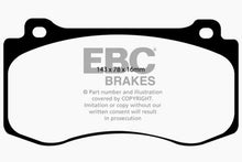 Load image into Gallery viewer, EBC 05-10 Chrysler 300C 6.1 SRT8 Yellowstuff Front Brake Pads (Excl 6 Piston Calipers) - Corvette Realm