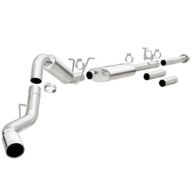 MagnaFlow Stainless Cat-Back Exhaust 2015 Chevy Silverado 2500HD 6.0L P/S Rear Exit 5in - Corvette Realm