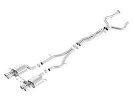 Borla 16-19 Cadillac ATS-V 3.6L Twin Turbo Catback Exhaust 4in Tips Dual Split Rear Exit