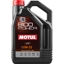 Motul 5L 8100 Power 0W20 Full Synthetic Engine Oil