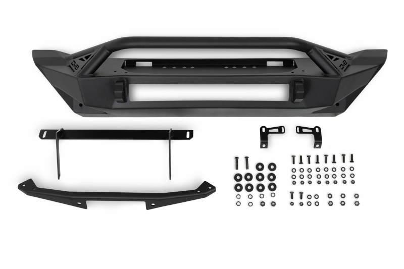 DV8 Offroad 07-23 Jeep Wrangler JK/JL & Gladiator JT FS-1 Series Stubby Front Bumper - Corvette Realm