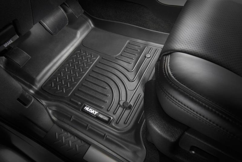 Husky Liners 06-11 Honda Civic (4DR) WeatherBeater Combo Black Floor Liners - Corvette Realm