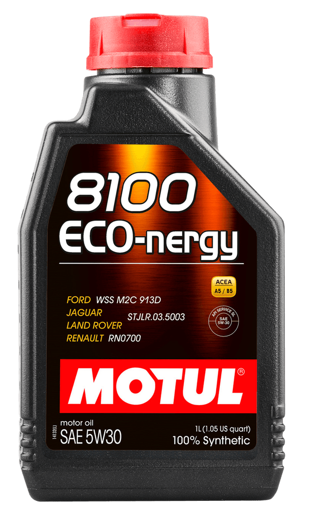 Motul 1L Synthetic Engine Oil 8100 5W30 ECO-NERGY - Ford 913C - Corvette Realm