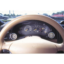 Load image into Gallery viewer, Autometer 94-00 Ford Mustang 52mm Black Dual Instrument Cluster Bezel - Corvette Realm