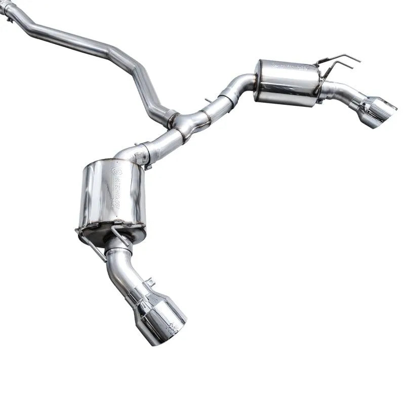 AWE Tuning 22+ Honda Civic Si/Acura Integra Touring Edition Catback Exhaust - Dual Chrome Silver Tip - Corvette Realm