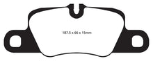 Load image into Gallery viewer, EBC 12-15 Porsche 911 (991) (Cast Iron Rotor only) 3.8 Carrera S Yellowstuff Rear Brake Pads - Corvette Realm