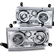 Load image into Gallery viewer, ANZO 1991-1994 Toyota Land Cruiser Crystal Headlights w/ Halo Chrome - Corvette Realm