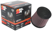 Load image into Gallery viewer, K&amp;N Universal Air Filter 4in Flange / 5-3/8 in Base / 4-1/2in Top / 5in Height