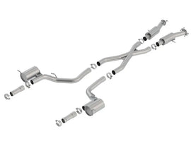 Borla 18-21 Jeep Grand Cherokee TrackHawk 6.2L V8 AWD 3in S-Type CatBack Exhaust (Uses Factory Tips)