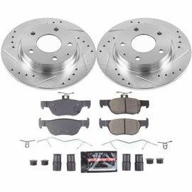 Power Stop 2019 Mazda 3 Rear Z23 Evolution Sport Brake Kit - Corvette Realm