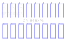 Load image into Gallery viewer, King Ford V8 4.6L/5.4L SOHC Connecting Rod Bearing Set (8 Pairs) - Size +0.5mm