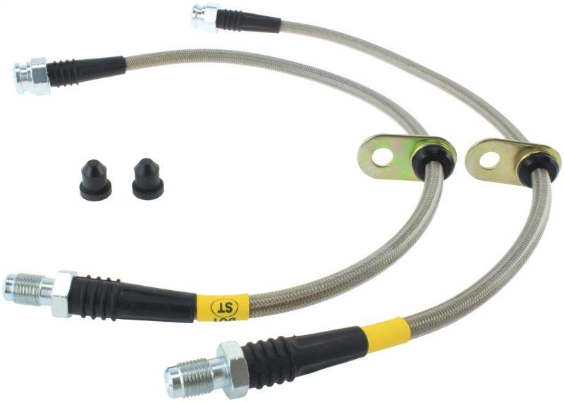 StopTech 2014 Ford Fiesta ST Stainless Steel Rear Brake Lines - Corvette Realm