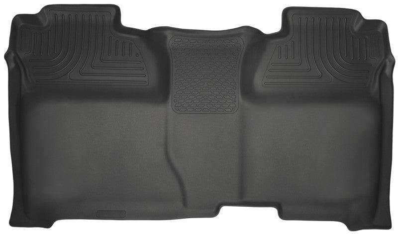 Husky Liners 14 Chevrolet Silverado 1500/GMC Sierra 1500 WeatherBeater Black 2nd Seat Floor Liners - Corvette Realm