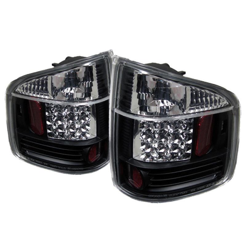 Spyder Chevy S10 94-04/GMC Sonoma 94-04/Isuzu Hombre 96-00 LED Tail Lights Blk ALT-YD-CS1094-LED-BK - Corvette Realm