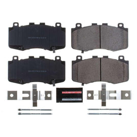 Power Stop 18-19 Jeep Grand Cherokee Front Z23 Evolution Sport Brake Pads w/Hardware - Corvette Realm