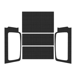 DEI 04-06 Jeep Wrangler LJ Unliminted Headliner Complete Kit - Black - Corvette Realm
