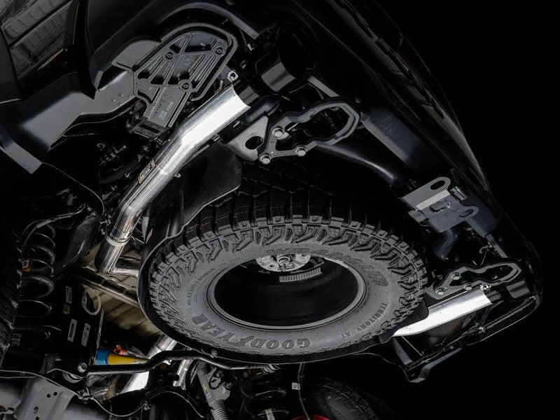 AWE Tuning 2021 RAM 1500 TRX 0FG Cat-Back Exhaust - Diamond Black Tips - Corvette Realm