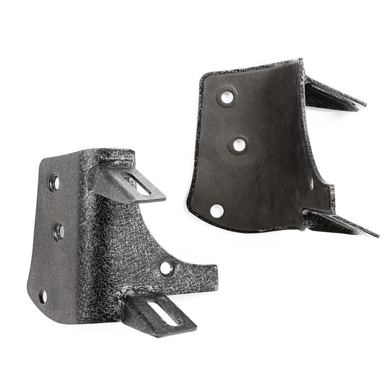 Rugged Ridge 97-06 Jeep Wrangler TJ Textured Black Dual A-Pillar Light Mount - Corvette Realm