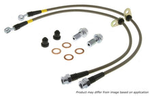 Load image into Gallery viewer, StopTech 90-93 Acura Integra / 90-91 Honda CRX Si Rear Disc Rear SS Brake Lines - Corvette Realm